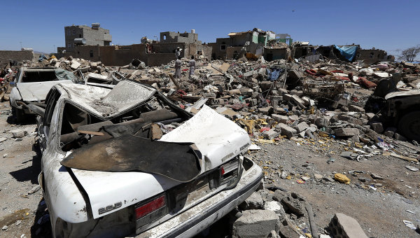 Последствия авианалетов коалиции во главе с Саудовской Аравией в Йемене