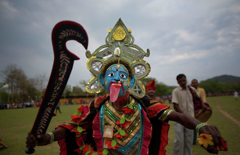 Традиционный фестиваль Сувори в Индии.