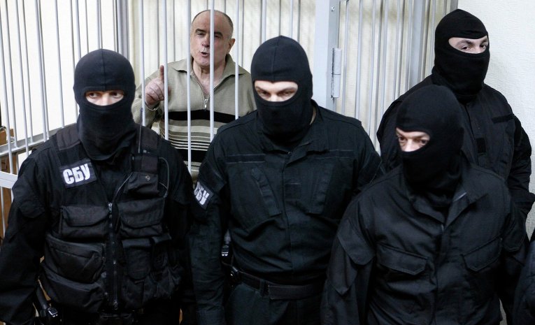 Оглашение приговора А.Пукачу, обвиняемому в убийстве журналиста Г.Гонгадзе 