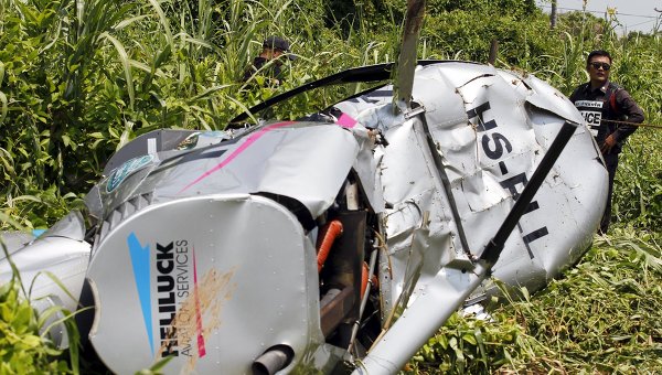 Частный вертолет Robinson R44 потерпел крушение. Архивное фото