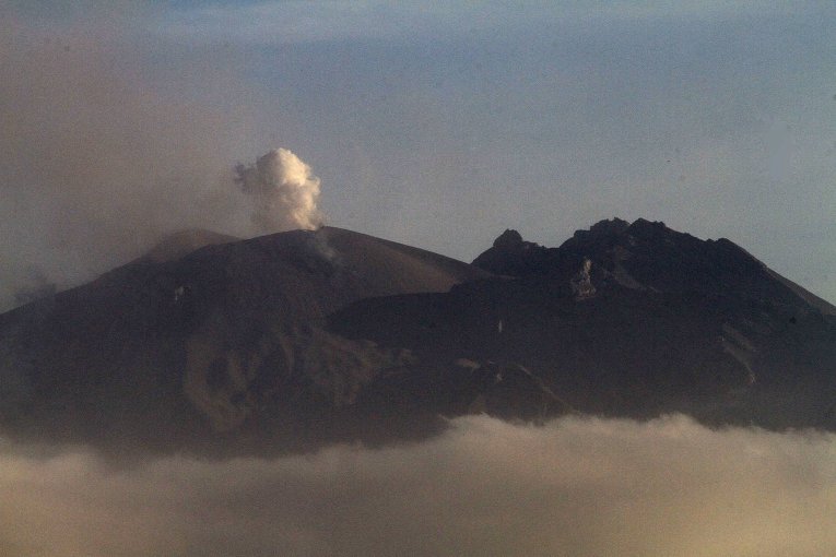 Вид на вулкан Кальбуко в Чили