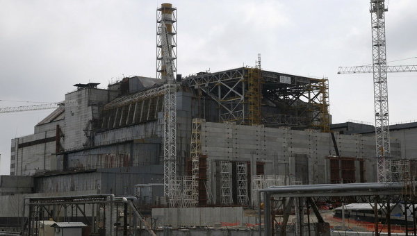 Чернобыльская АЭС, 21 апреля 2015 г. Архивное фото