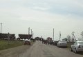 Авария на ж/д переезде в Каховке: кадры с места ДТП