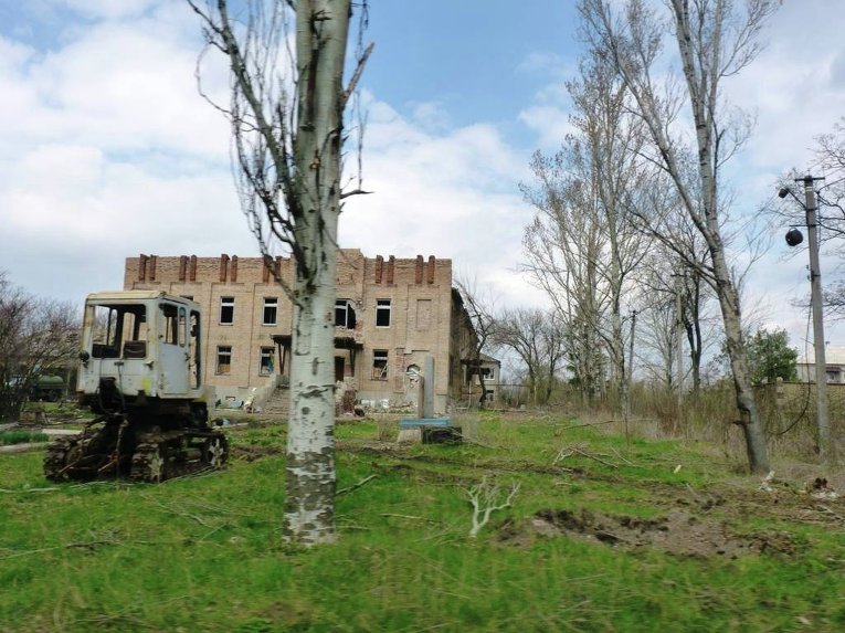 Линия разграничения в Донецкой области