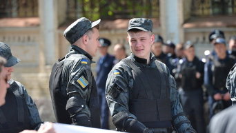 Правоохранители в Киеве. Архивное фото