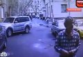 Драка актера Гаркалина с соседом в центре Москвы. Видео