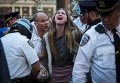 Задержания в ходе протестов в Нью-Йорке