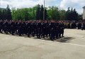 Смотр сил МВД Украины на Куликовом поле в Одессе
