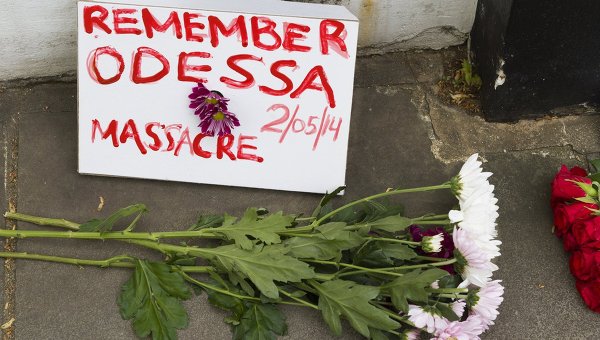 Акции памяти по погибшим в Одессе 2 мая 2014 года. Архивное фото