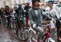 День рождения Львова: Батяры на велосипедах