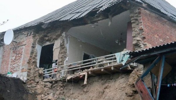 Обрушение жилого дома в Мелитополе