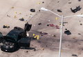 Автомобиль боевиков, которые открыли огонь в воскресенье у выставки карикатур на пророка Мухаммеда в Техасе