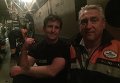 Зорян Шкиряк на борту Ил-76 на пути из Украины в Дели