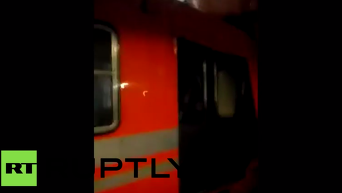 В столице Мексики столкнулись два поезда метро