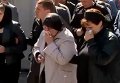 Прощание с погибшими милиционерами в Киеве