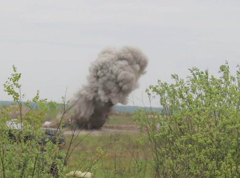 Взрыв во время учений ВСУ на полигоне в Житомирской области