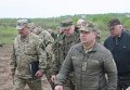 Министр обороны Степан Полторак на полигоне ВСУ в Житомирской области
