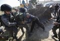 Израильская полиция сносит сельхозугодья