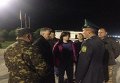 Встреча украинцев, эвакуированных из Непала, в Борисполе