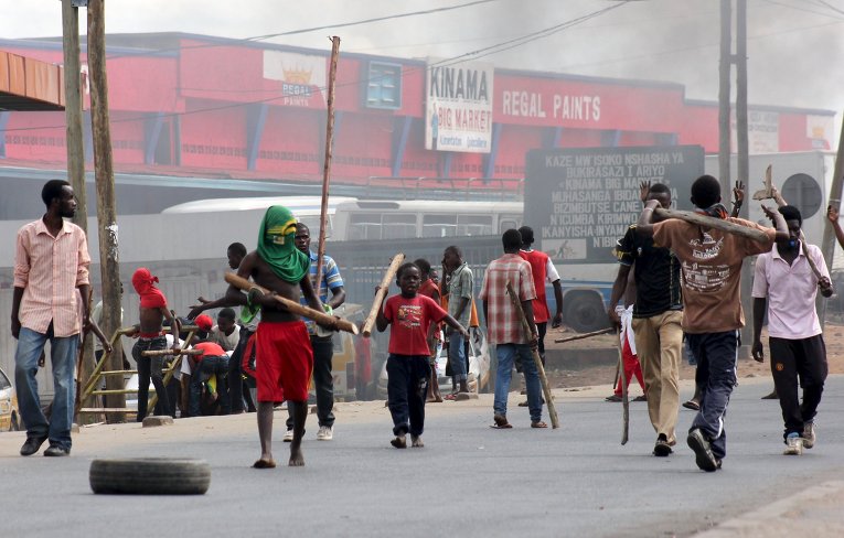 Протесты в Бурунди