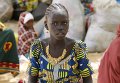Нигерийская девочка, освобожденная из плена группировки Боко Харам. Архивное фото