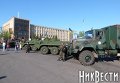 Военная техника в День Победы в Николаеве