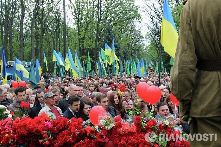 На праздник в Харькове пришли тысячи человек