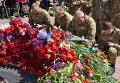 Возложение цветов к Мемориалу Славы в Виннице