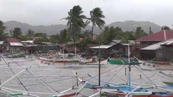 На Японию надвигается супертайфун с Филиппин. Видео
