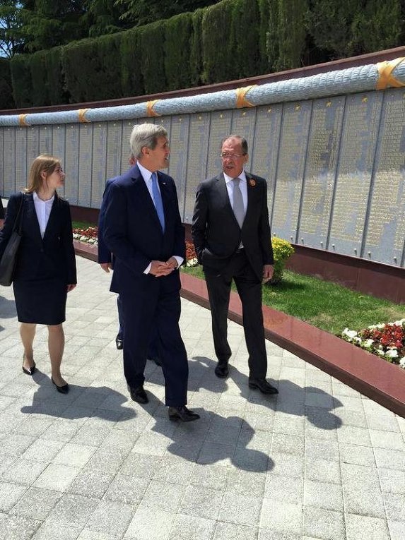 Встреча Джона Керри и Сергея Лаврова в Сочи