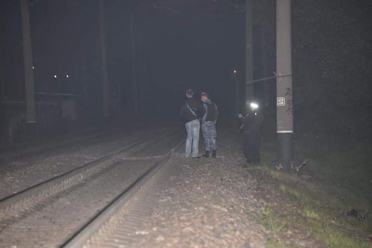 Взрыв на железной дороге в Одессе