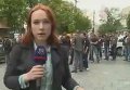 Митингующие против повышения тарифов в Киеве перекрыли ул. Грушевского. Видео
