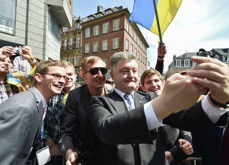 Встреча президента Порошенко с украинской диаспорой в Германии