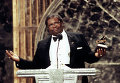 Би Би Кинг на вручении музыкальной премии Американской академии звукозаписи Grammy