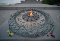 Вечный огонь в Парке Славы в Киеве