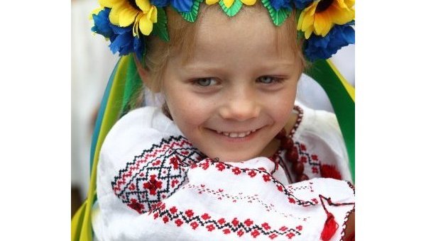 20 сентября в Киеве прошел 14 традиционный Мегамарш в вышиванках.