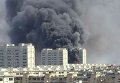 Масштабный пожар в Баку