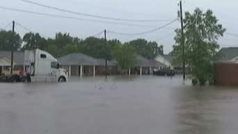 Последствия торнадо в Луизиане