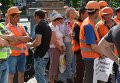 У КГГА проходят два митинга из-за строительства на Осокорках