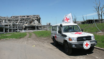 Машина Красного Креста. Архивное фото