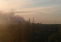 Дым над Авдеевским коксохимическим заводом