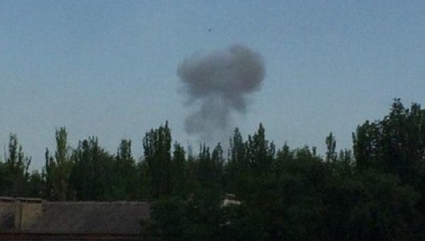В Донецке прозвучал сильный взрыв