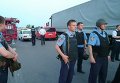 Милиция во время спецоперации по освобождению заложников в Харьковской области