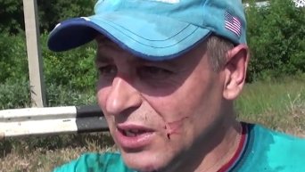 Столкновение фур в Запорожской области. Видео