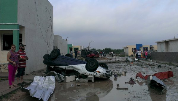 Последствия урагана в Мексике. Архивное фото