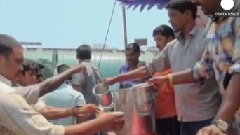 Аномальная жара в Индии