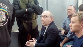 Геннадий Кернес на заседании суда в Полтаве