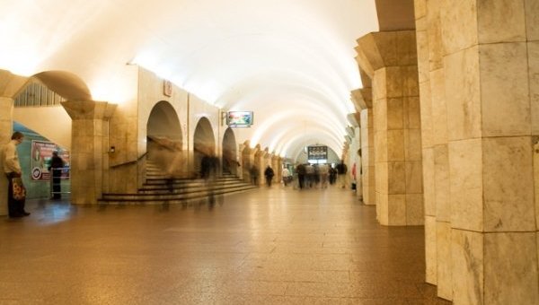 Станция Киевского метрополитен Майдан Незалежности