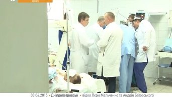 Раненые в Марьинке проходят лечение в больнице Днепропетровска. Видео