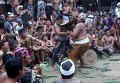 Традиционные поединки на Бали во время празднеств